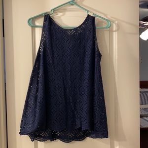 Loft lace tank